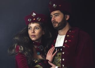 a middle ages king and queen