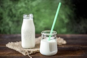Picture of milk and yogurt