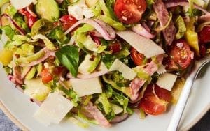 Antipasto Brussels Sprouts Salad