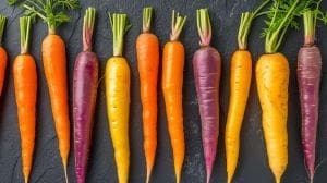 Vegetables Colorful Carrots